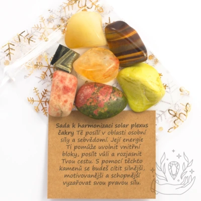 Harmonizační sada solar plex čakry